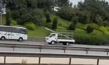 Yer İstanbul: TEM Otoyolu’nda kilometrelerce ters yönde ilerledi!