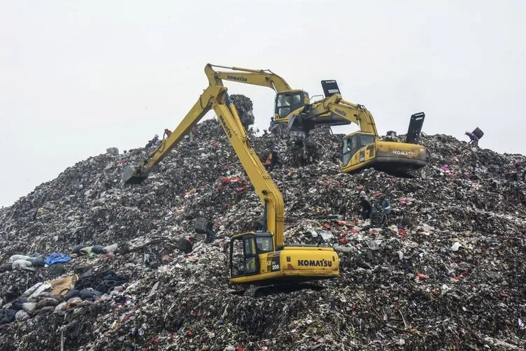 Endonezya’nın en büyük çöplüğü