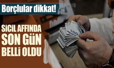 Sicil affında son gün 27 Temmuz