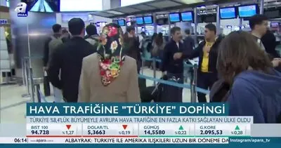 Hava trafiğine ’Türkiye’ dopingi!
