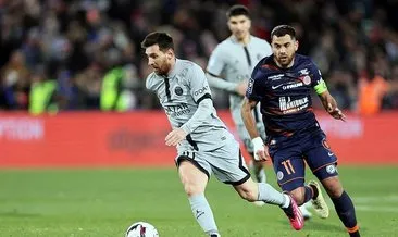 Messi’nin 1 gol attığı maçta PSG, Montpellier’i 3-1 mağlup etti