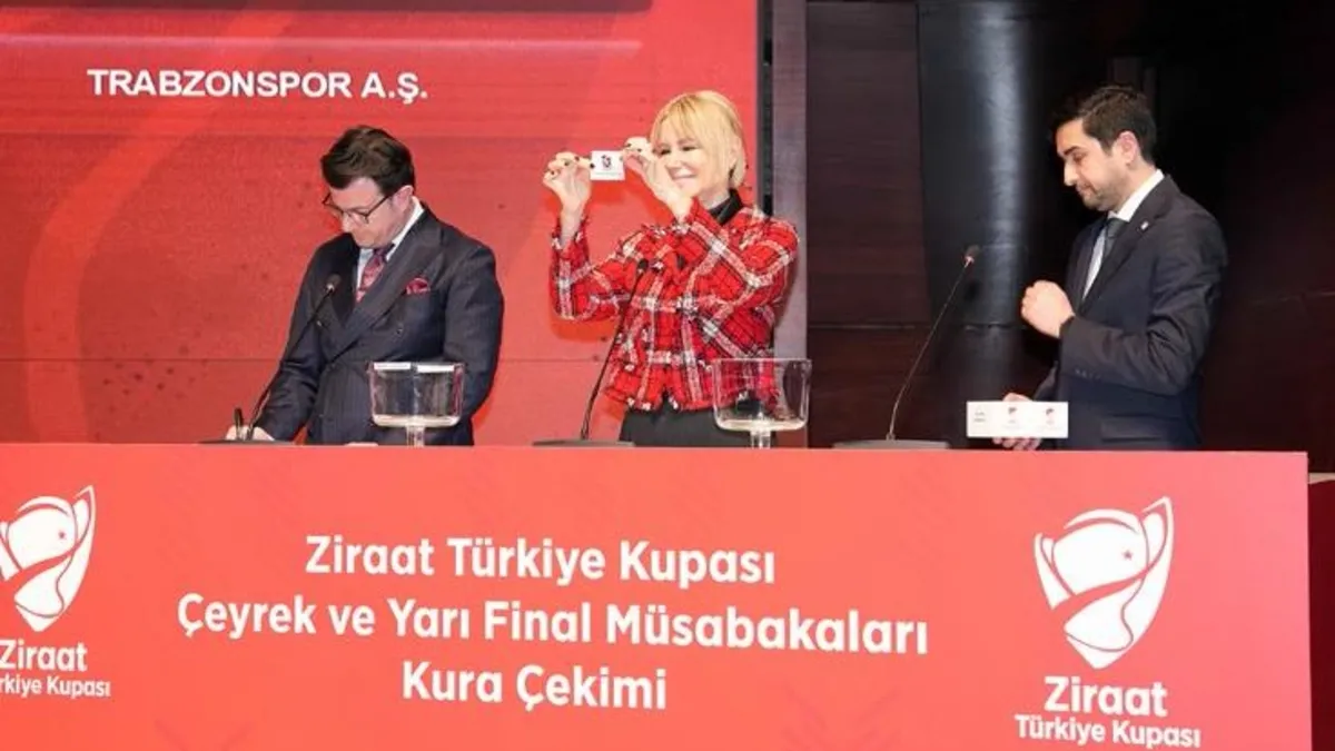 Ziraat Türkiye Kupası’nda çeyrek ve yarı final eşleşmeleri belli oldu: Adım adım finale