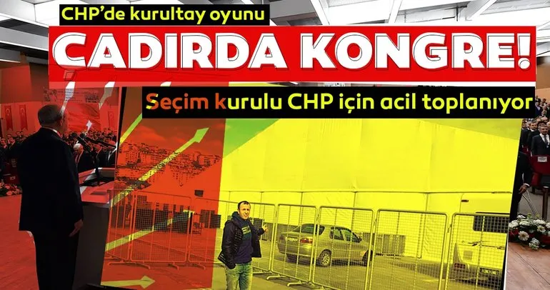 CHP İstanbul İl Başkanlığı’nın yarın çadırda gerçekleştireceği kongre Beyoğlu İlçe Seçim Kurulu’na taşındı