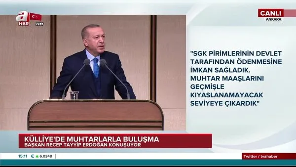 Cumhurbaşkanı Erdoğan: Yahu Bay Kemal ben senin cumhurbaşkanın olmaya meraklı değilim
