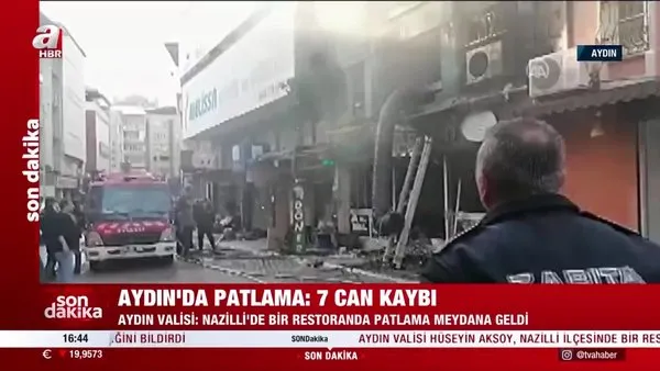 SON DAKİKA: Aydın Nazilli’de restoranda patlama: 7 can kaybı! Olay yerinden ilk görüntüler… | Video