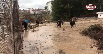 Sele kapılan Fatma hemşire ile bebeğini arama çalışmaları aralıksız sürüyor | Video
