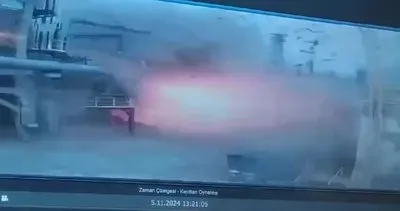 TÜPRAŞ’taki patlama anına ait güvenlik kamerası görüntüleri ortaya çıktı!