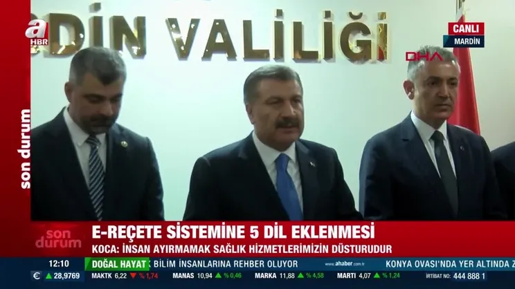 Bakan Koca'dan Mardin'de açıklamalar: 