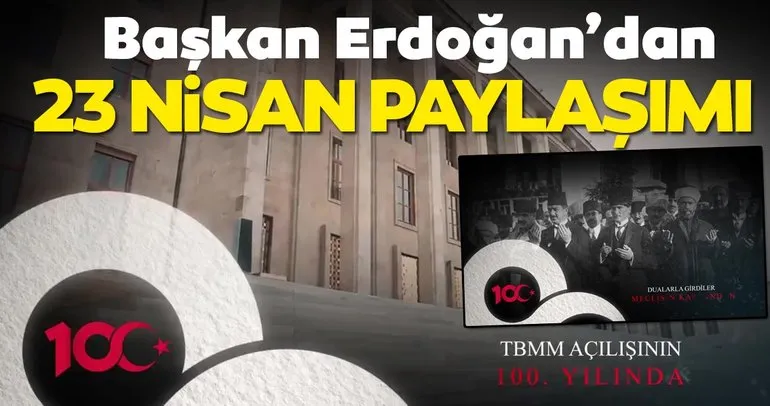 Başkan Erdoğan bu videoyla paylaştı!