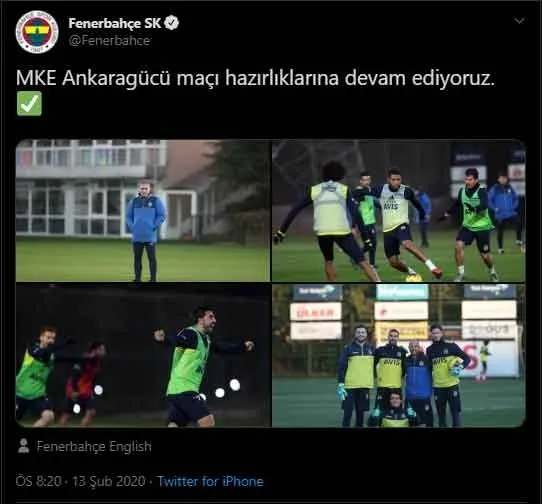 Fenerbahçe'den şaşırtan paylaşım! Ersun Yanal...
