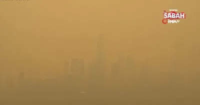 Kanada’daki yangın sonrası New York’ta hava kalitesi tehlikeli seviyede | Video