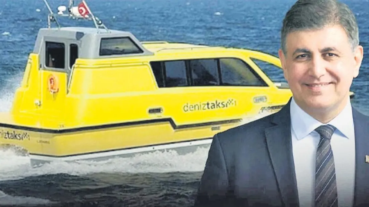 Deniz taksi hayal oldu