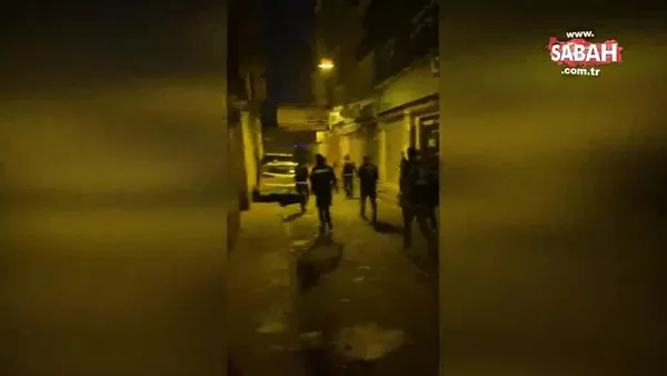 Asayiş Şubeden 589 adrese baskın! 123 kişi gözaltına alındı | Video