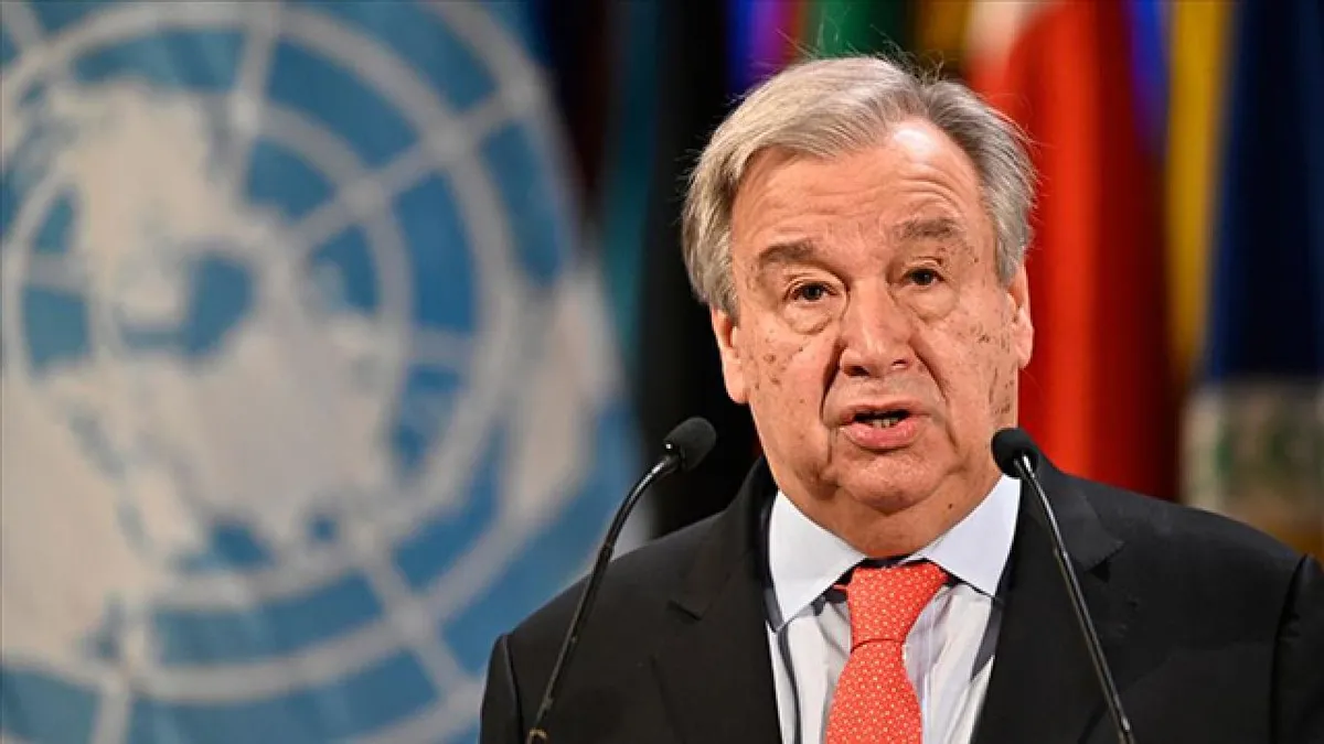 Guterres, Japonya’ya atılan atom bombalarından ders alınmadığını belirtti Guterres, Japonya’ya atılan atom bombalarından ders alınmadığını belirtti