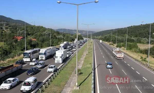 Bayram trafiği başladı! İşte son durum...