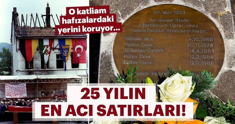 Almanya’daki Solingen faciasının 25. yılı anma töreni