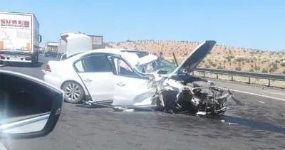 Şanlıurfa’da trafik kazası: 1 ölü 1 ağır yaralı
