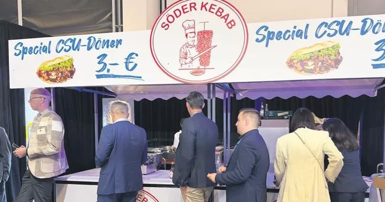 CSU kurultayında Söder Kebabı