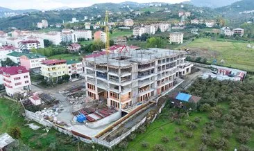 Akçaabat Adalet Sarayı binası hızla yükseliyor #trabzon