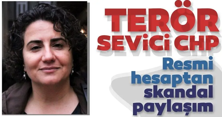 CHP'den skandal paylaşım! DHKP-C avukatı Ebru Timtik'e resmi hesaptan kutsama