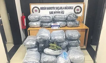 Mersin’de uyuşturucuya darbe
