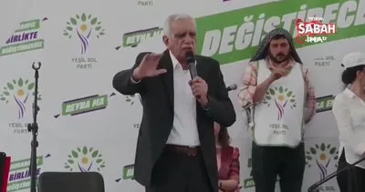 HDP’li Ahmet Türk’ten ilginç açıklama: AK Parti’ye veya başka bir partiye oy vermek günahtır, haramdır | Video