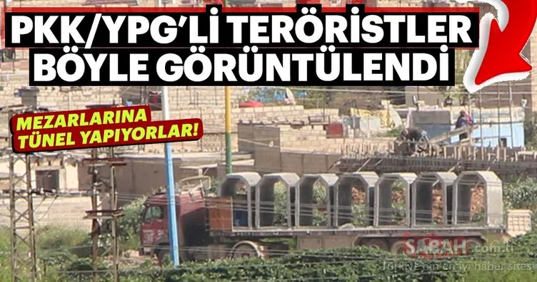 Kamışlı’daki teröristlerin tünel inşası sürüyor