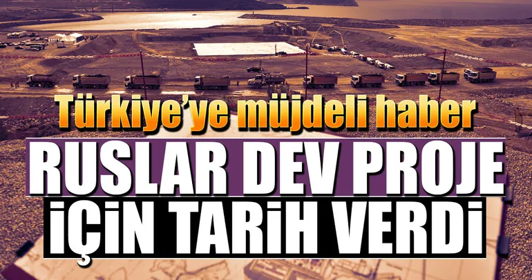 Rusya dev proje için tarih verdi