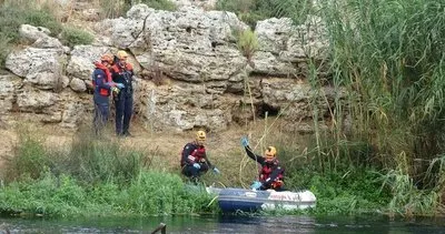 Düden Çayı'nda otlara takılmış erkek cesedi bulundu #antalya