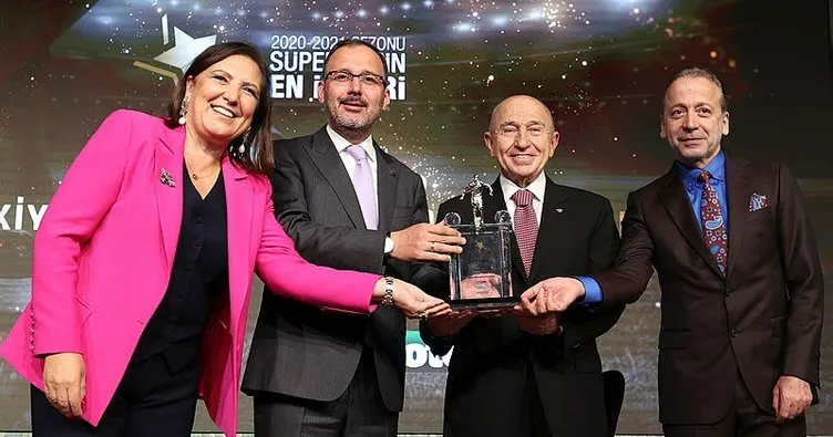 Gençlik ve Spor Bakanı Dr. Mehmet Muharrem Kasapoğlu’na ‘Turkuvaz Medya Onur Ödülü’