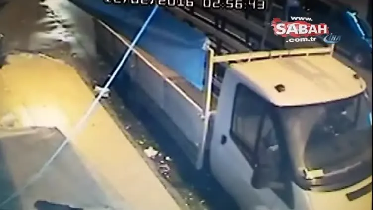 Alkollü sürücü dehşeti kamerada