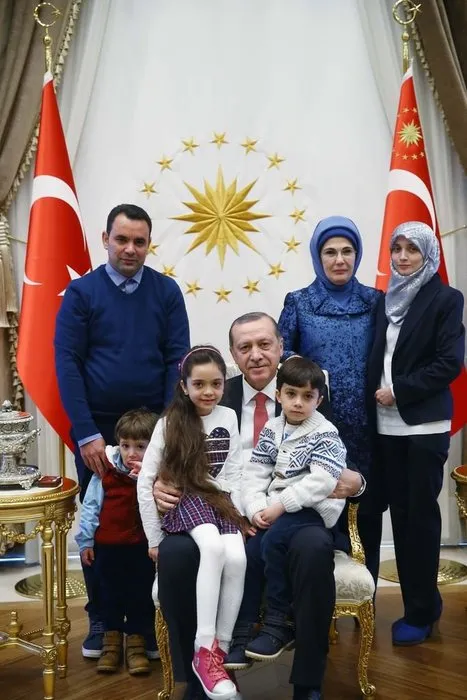 Halepli Bana, Cumhurbaşkanı Erdoğan ile biraraya geldi