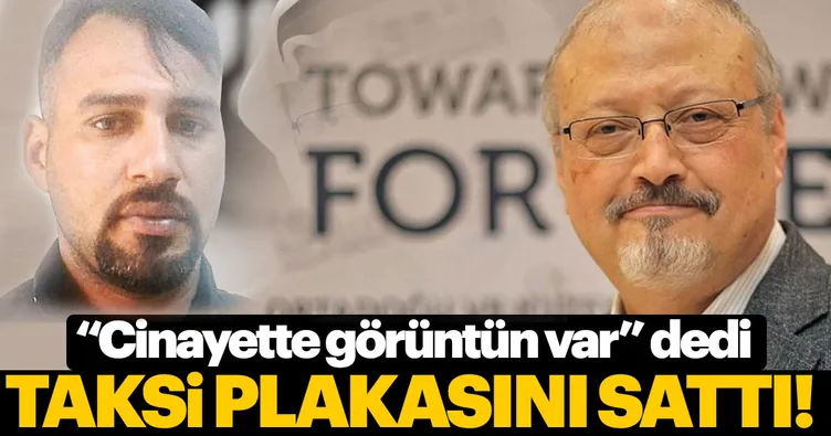 ’Görüntün var’ dedi taksi sattırdı