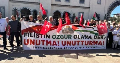 Gazze için Kırıkkale’den ses yükseldi: Zulme karşı direniyoruz #kirikkale