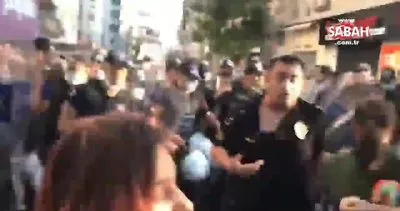 LGBT’liler İzmir’de polisin üniformasını yırtıp boğazı sıktı! 16 saldırgan... | Video