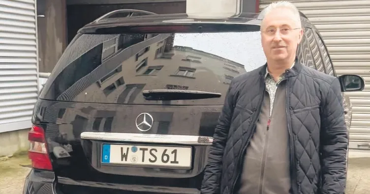 Vazgeçemediği plakaya ceza yağdı