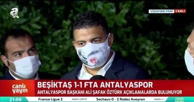 Antalyaspor Başkanı Ali Şafak Öztürk’ten Nazım Sangare açıklaması!