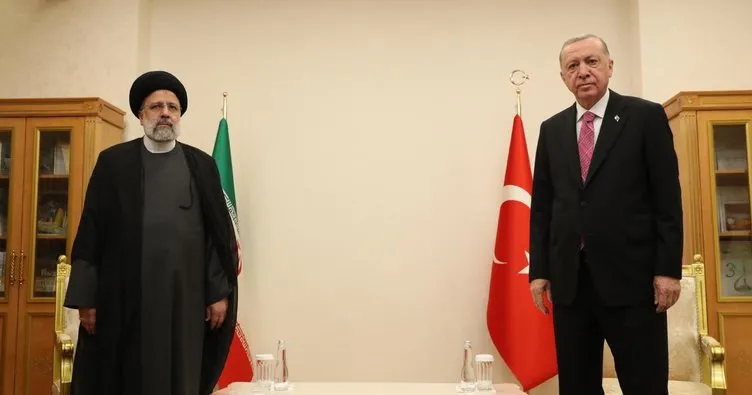 SON DAKİKA! Başkan Erdoğan İran Cumhurbaşkanı İbrahim Reisi ile görüştü: Terörle mücadelede ortak hareket etme çağrısı