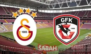 Galatasaray Gaziantep maçı hangi kanalda? Süper Lig Galatasaray Gaziantep FK maçı saat kaçta, hangi kanalda?
