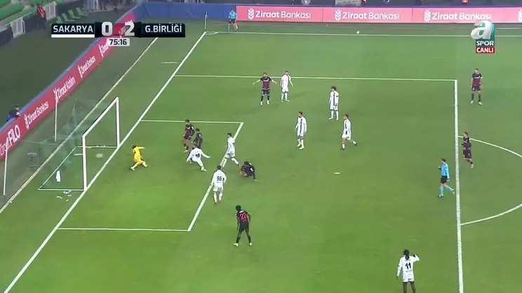 Sakaryaspor 0-5 Gençlerbirliği (MAÇ SONUCU-ÖZET)