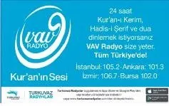 Vav Radyo Tum Turkiye De Medya Haberleri