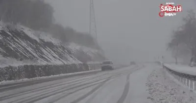 Kırklareli’nin yüksek kesimlerinde kar yağışı ve sis etkili oluyor | Video