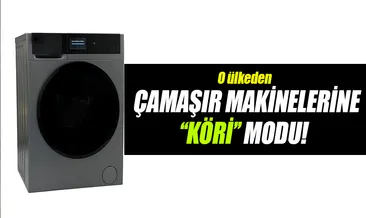 Hindistan’da çamaşır makinelerine köri modu