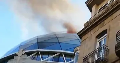 Celta Vigo kulüp binası yandı! | İZLE