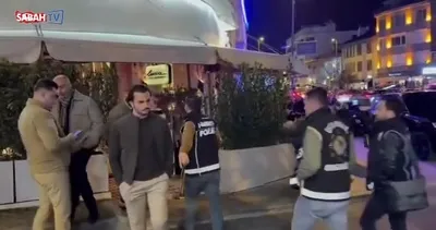 Ünlü mekana uyuşturucu baskını!