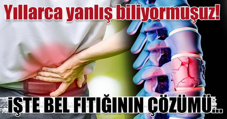 yillarca yanlis biliyormusuz iste bel
