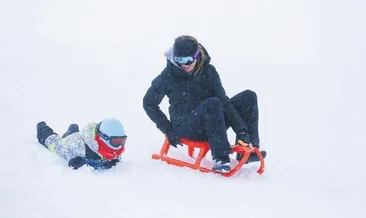Karın tadını oğluyla çıkardı