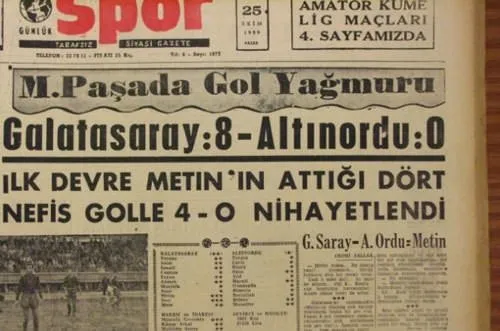 Süper Lig tarihinin en farklı galibiyetleri