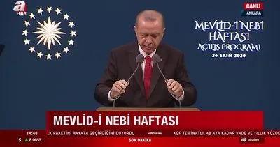 Başkan Erdoğan’dan Mevlid-i Nebi Haftası Açılış Programı’nda önemli açıklamalar | Video