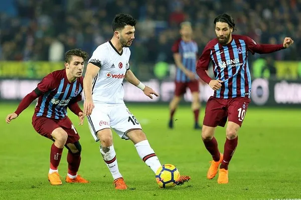 Trabzonspor-Beşiktaş derbisinden kareler